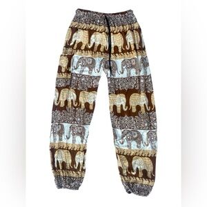 Earthbound Trading Co. Boho Elephant Harem Pants
